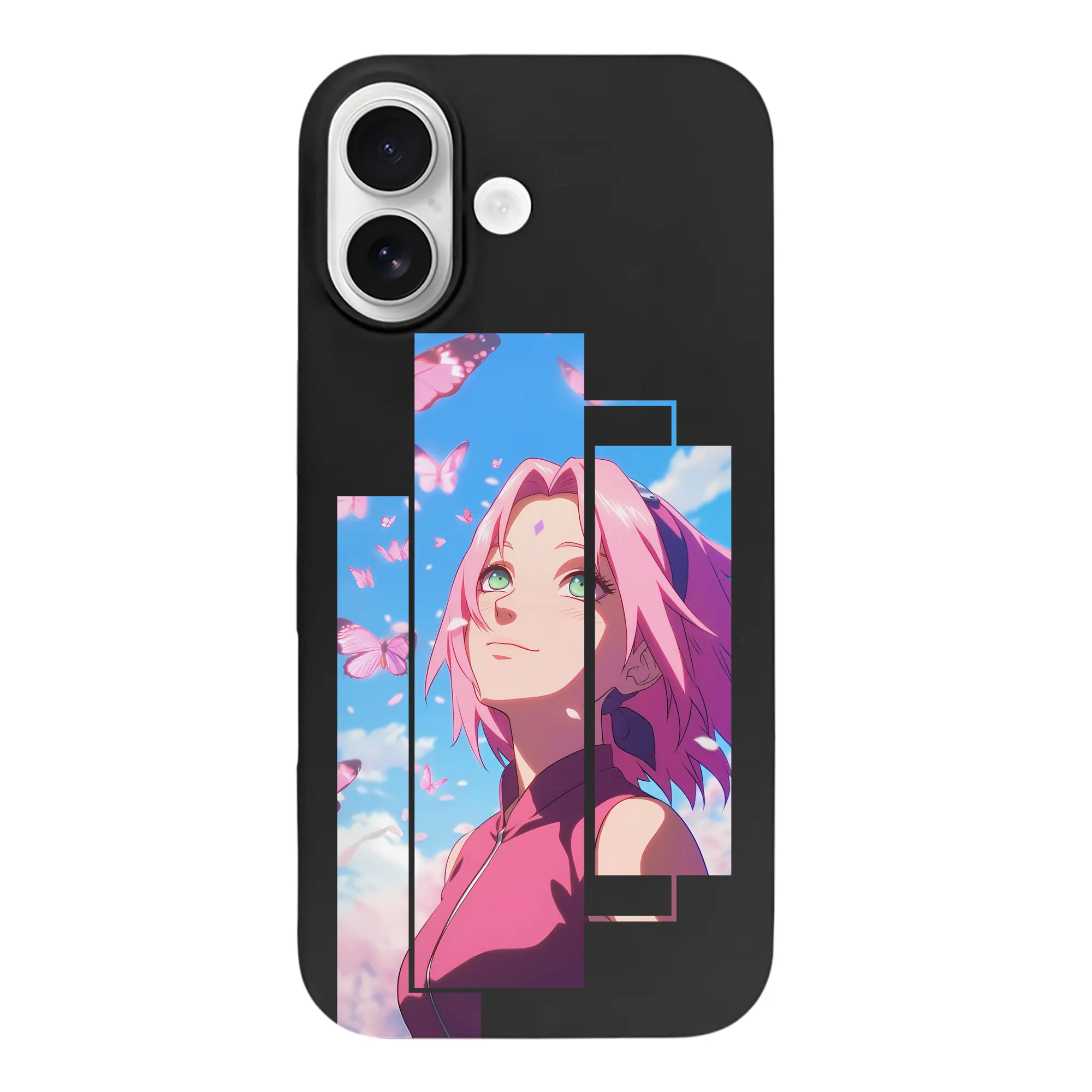 ナルト グッズ はるの さくら - iPhone 17 シリーズ シリコンケース 薄型 耐衝撃 指紋防止 ソフトタッチカバー 精密フィット 傷防止 保護ケース iPhone 17/17 Air/17 Pro/17 Pro Max 対応